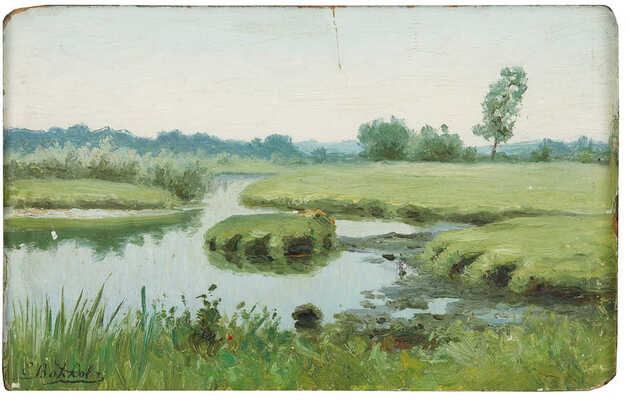 Волков Ефим Ефимович. Устье Волги